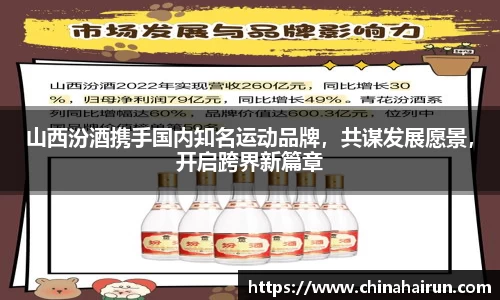 山西汾酒携手国内知名运动品牌，共谋发展愿景，开启跨界新篇章